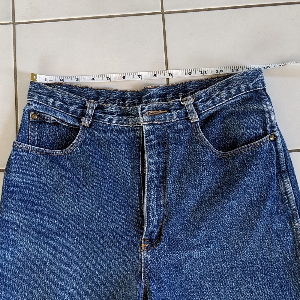 GITANO | Vintage| Regular Fit | Tapered Mom Jeans | Waist 29" | Blue - Picture 3 of 6